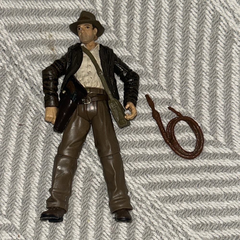 3.75" Indiana Jones Raiders of Lost Ark Figure With Whip